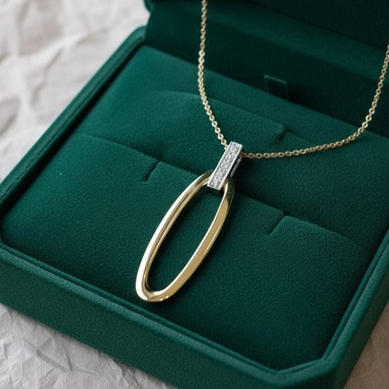 Open Oval Necklace