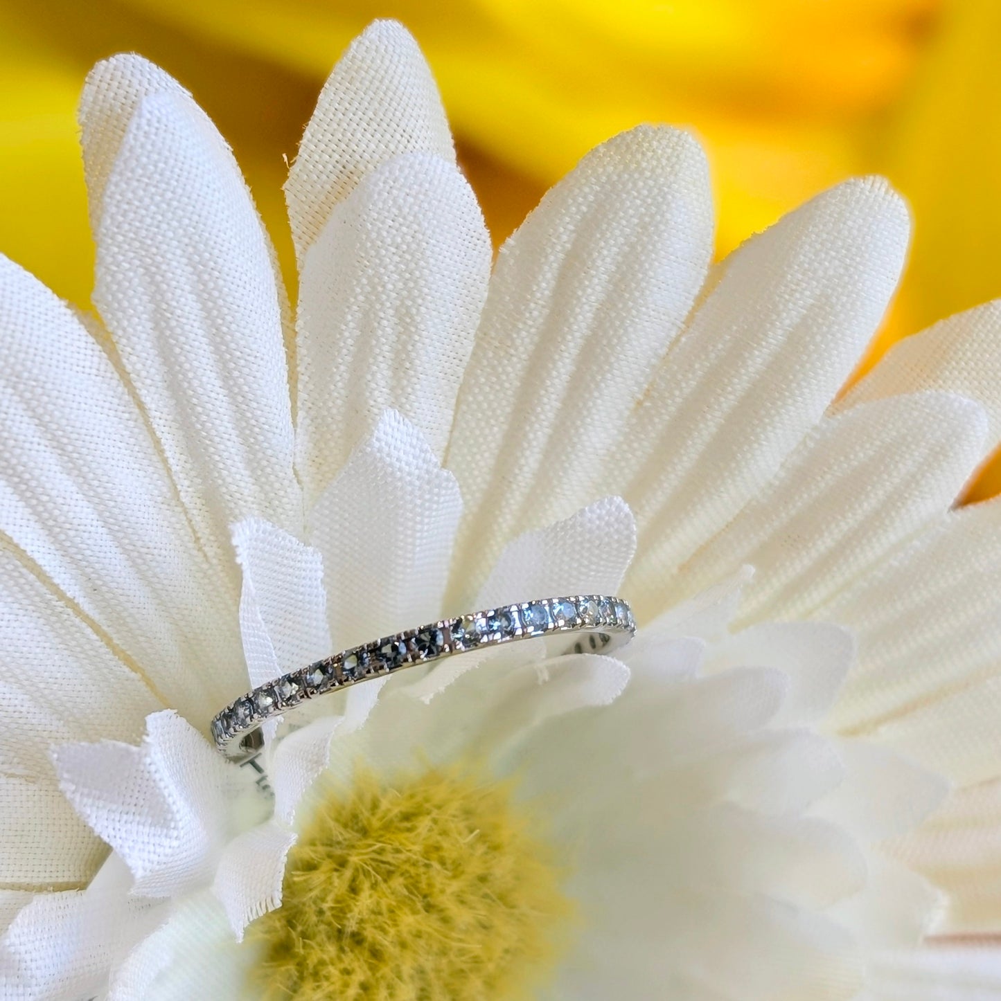 Gemstone Eternity Band