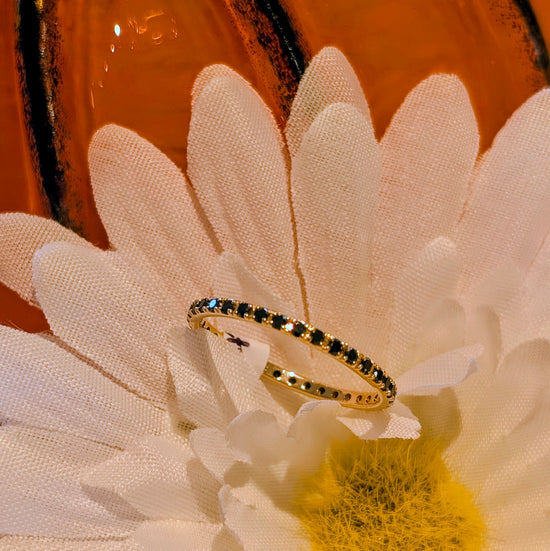 Gemstone Eternity Band