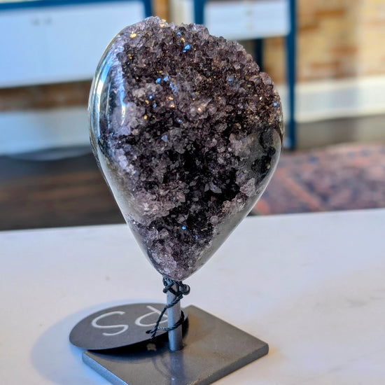 Mini Geode on Stand