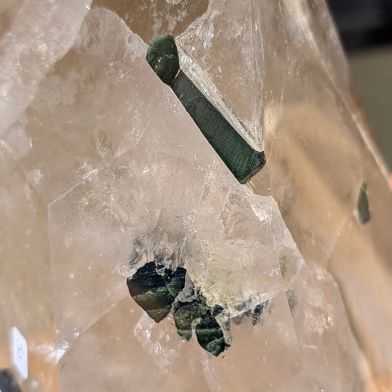 Citrine with Tourmaline