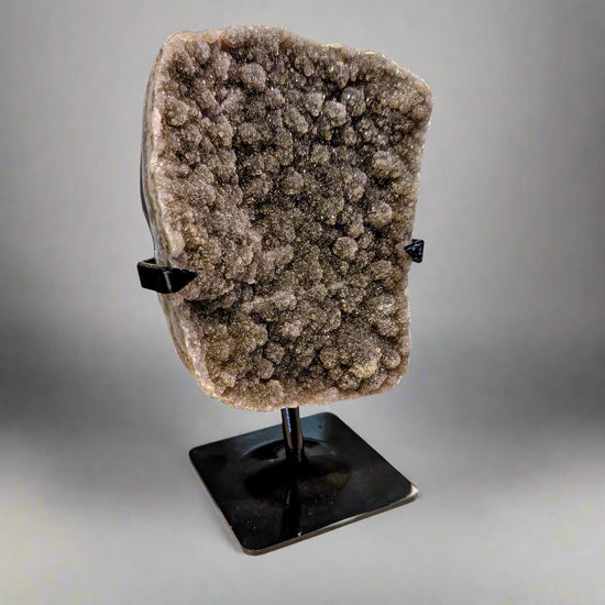 Grey Druzy Geodes