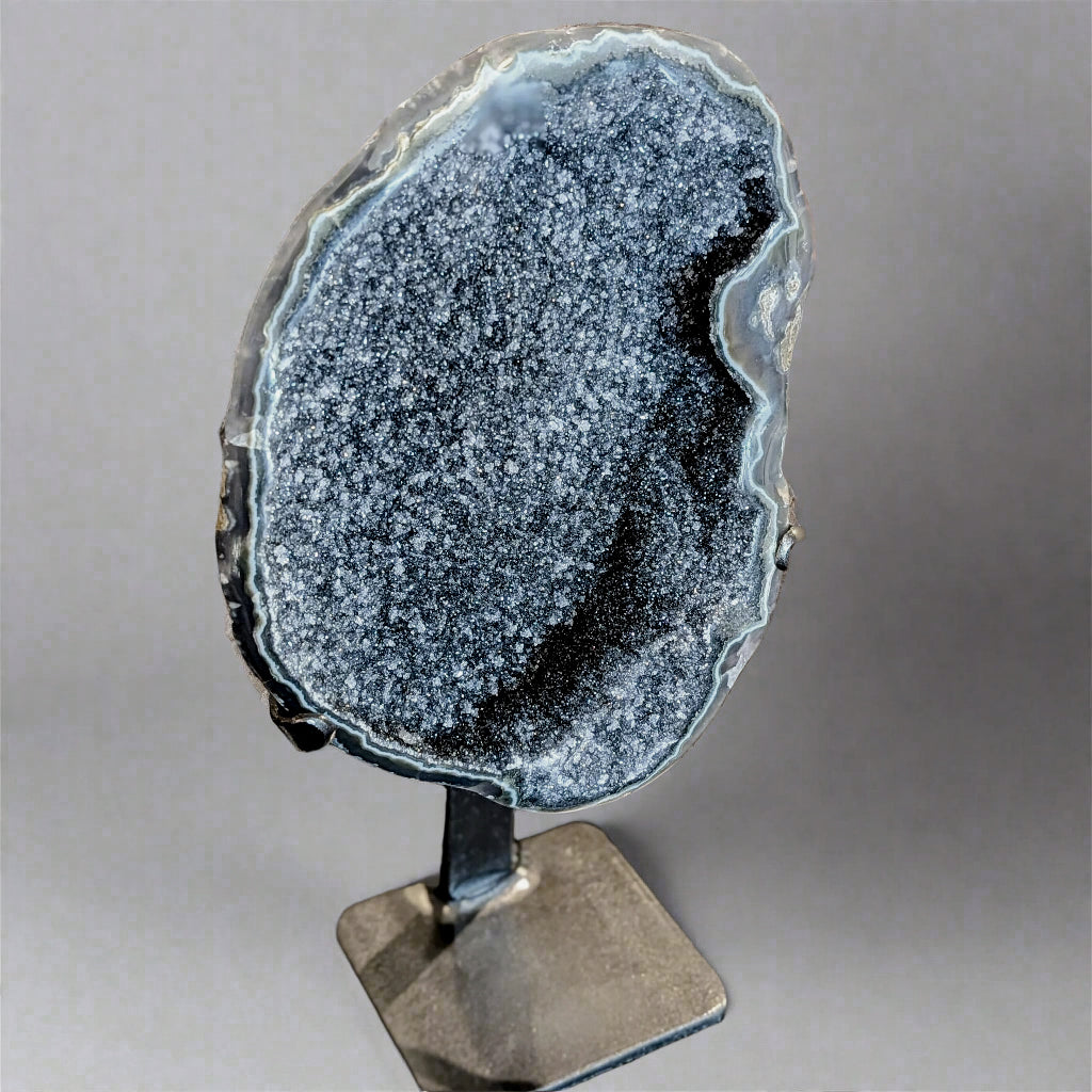 Smoky Glitz Druzy