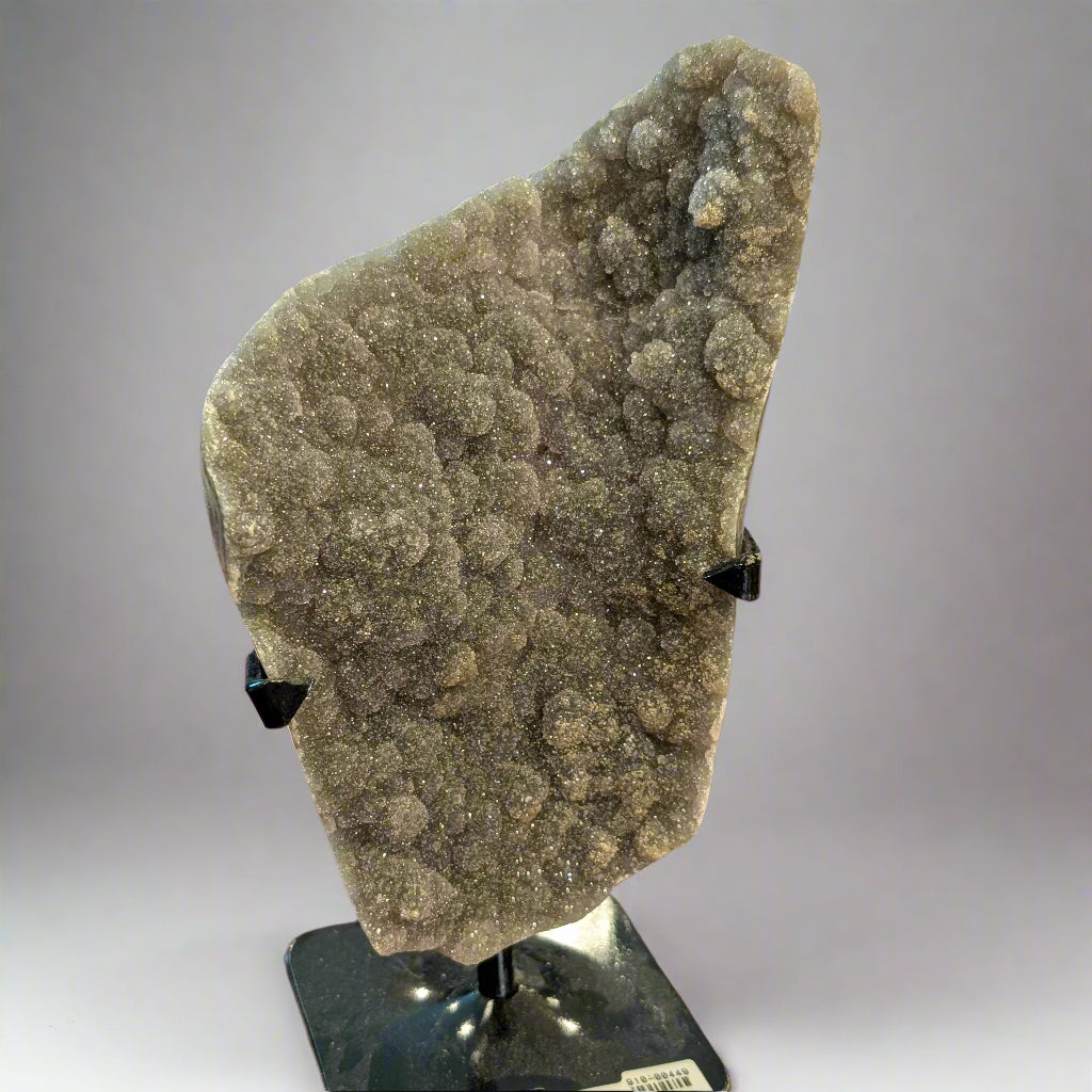 Grey Druzy Geodes