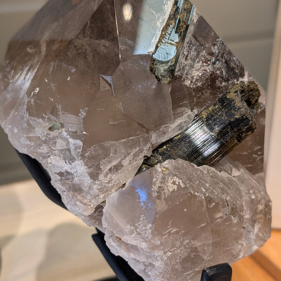 Citrine with Tourmaline