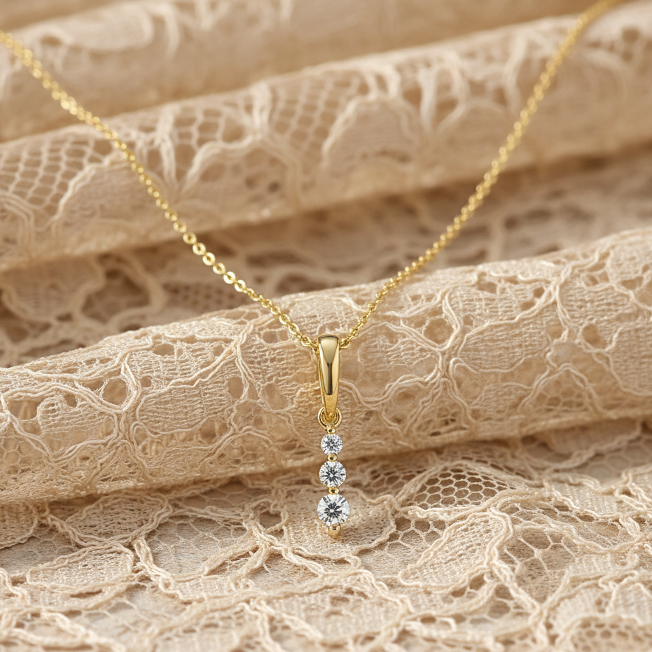 Diamond Line Pendant