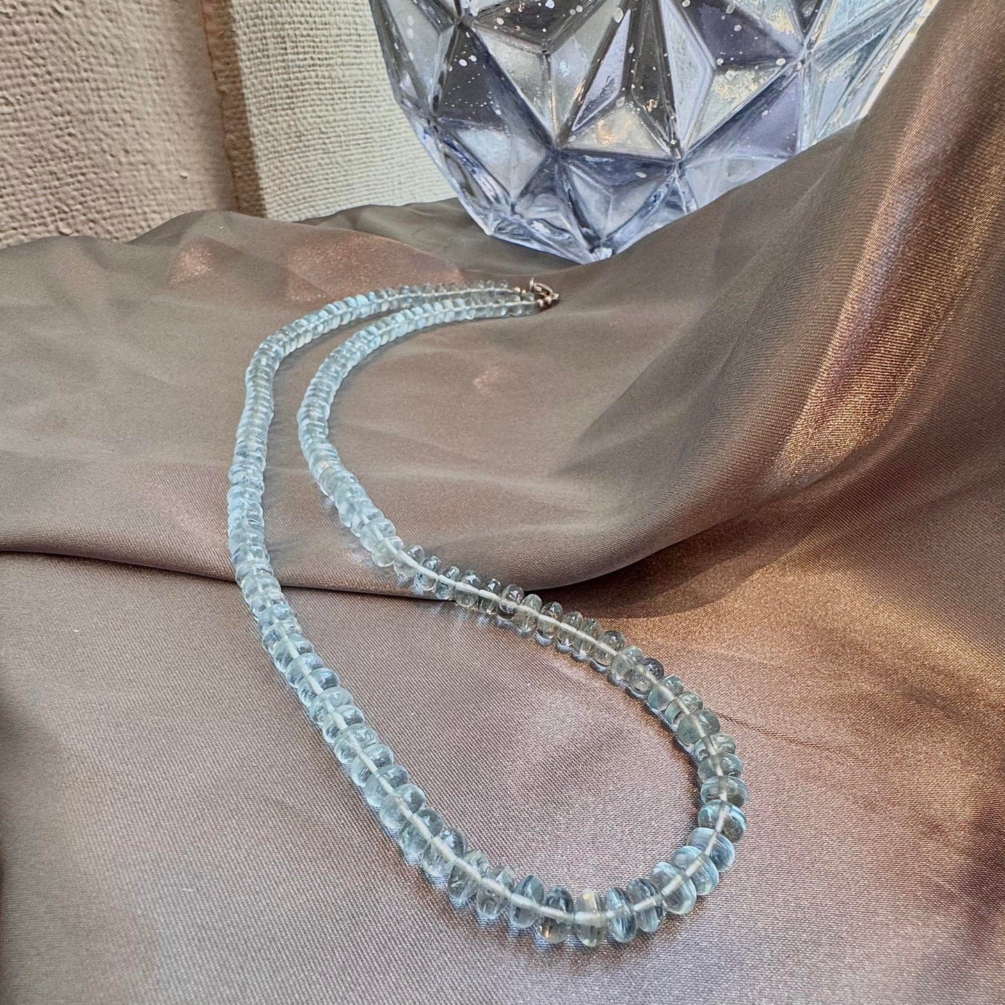 Aquamarine 20" Bead Strand
