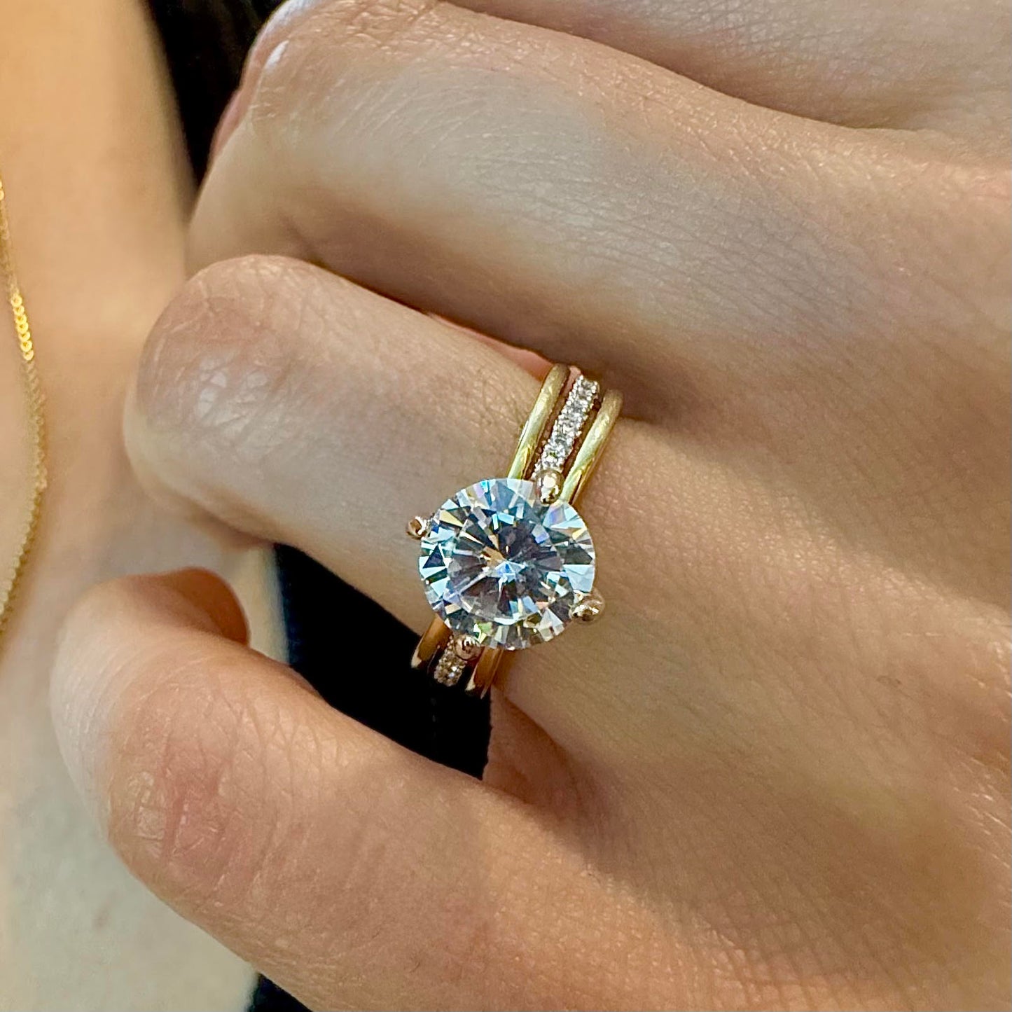"Belle" Engagement Mounting