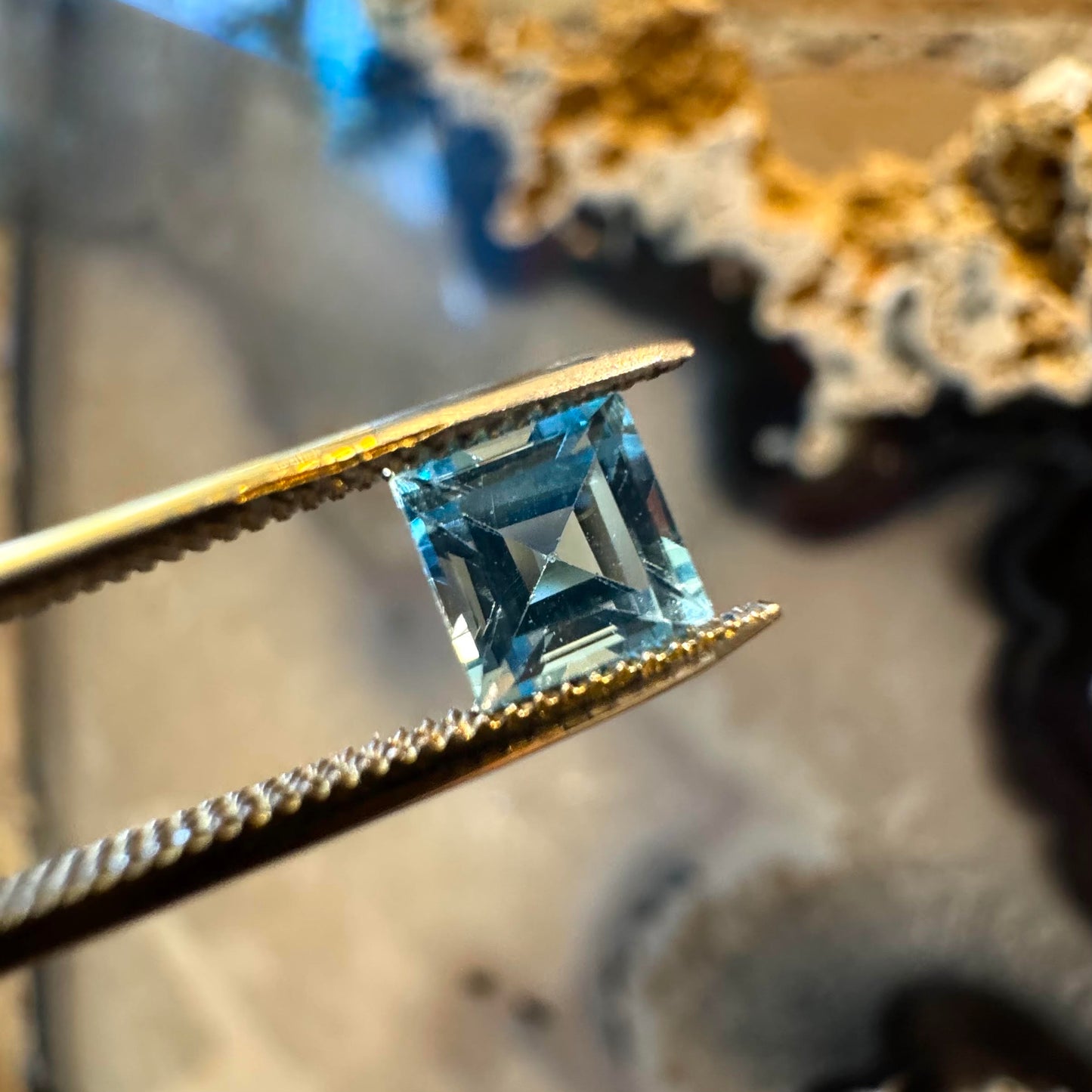 Princess Blue Topaz, 5mm