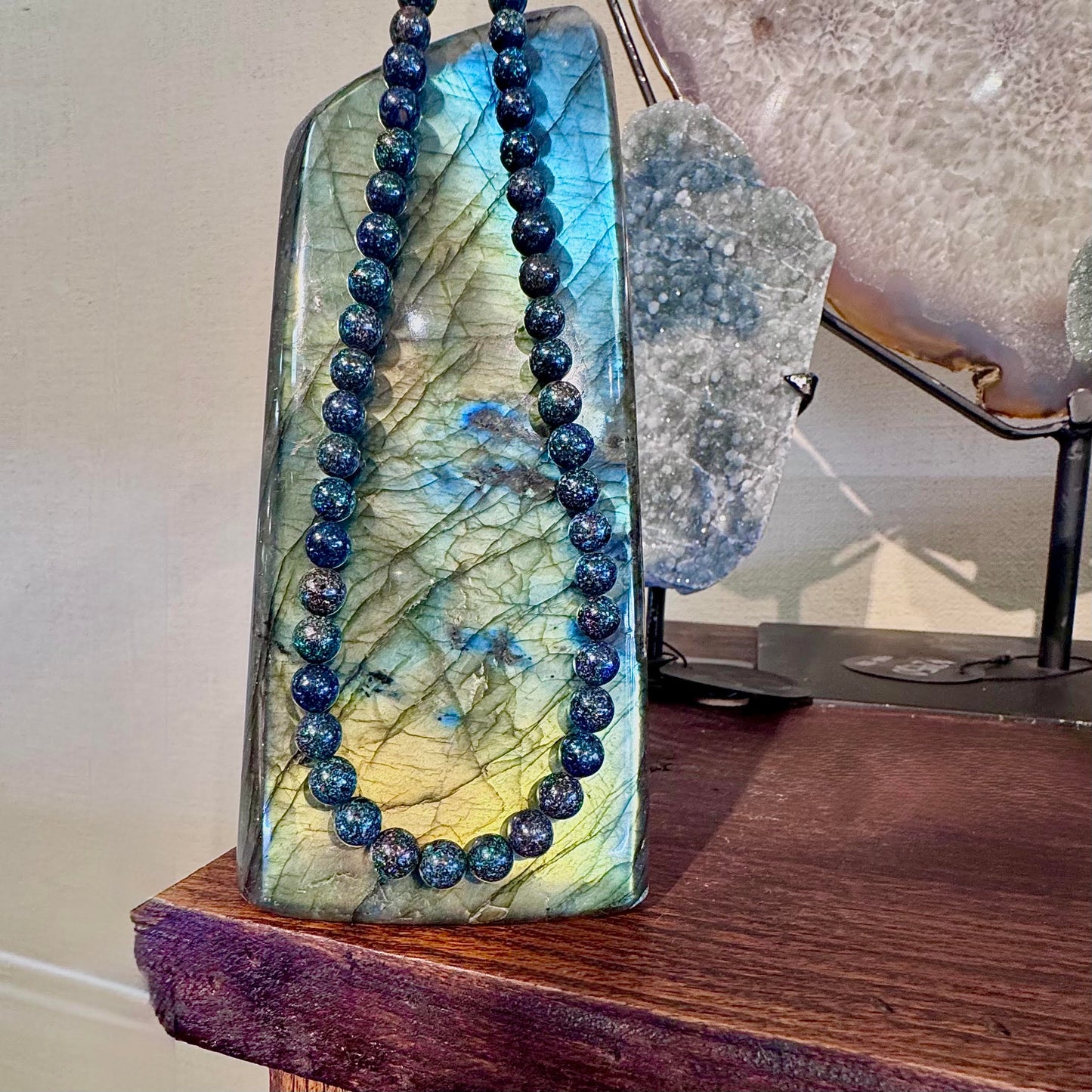 Boulder Opal 18-19" Bead strand
