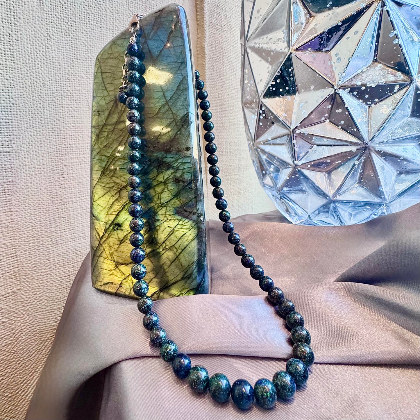 Boulder Opal 18-19" Bead strand