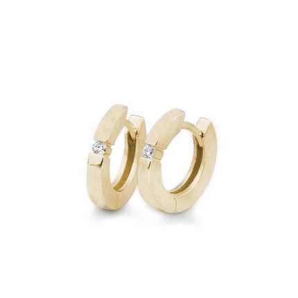 Channel Solitaire Huggie Hoops